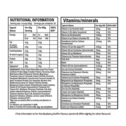 Vegan Protein - 2000g
