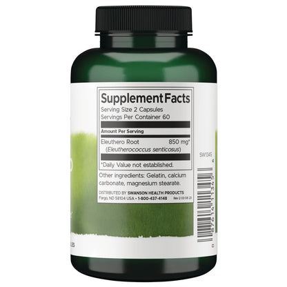 Eleuthero Root, 425mg - 120 caps