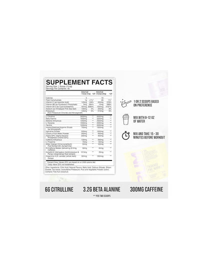 Thavage Pre-Workout - 520g