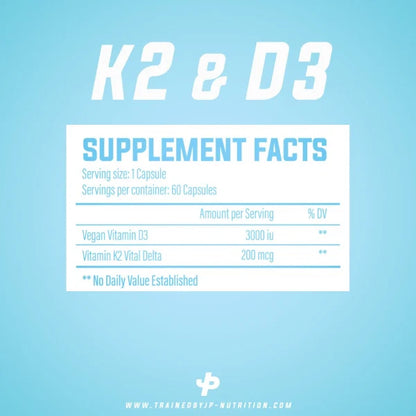 D3 & K2 - 60 caps