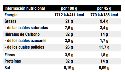 Joe's Core Bar · Chocolate blanco y coco — 12 × 45 g