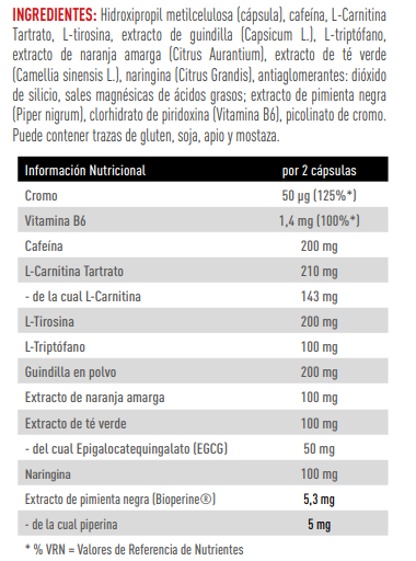Ultra Burner — 120 cápsulas