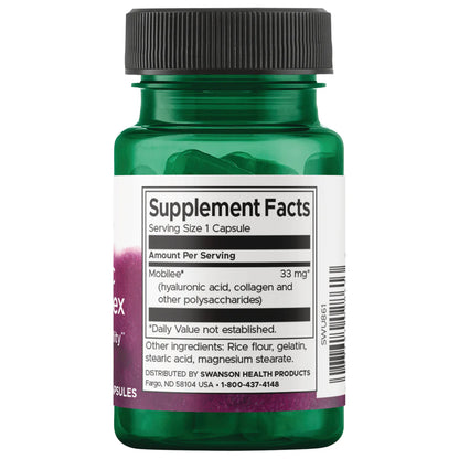 Hyaluronic Acid Complex, 33mg - 60 caps