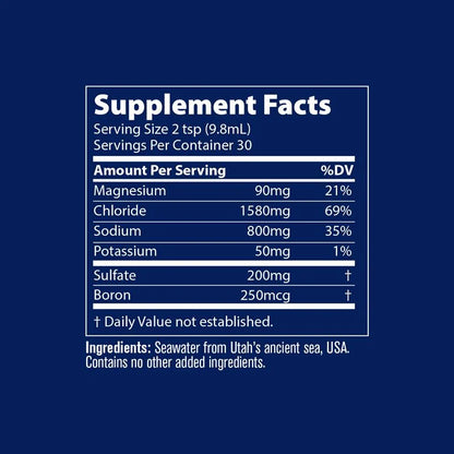 Utah Sea Minerals - 296 ml.