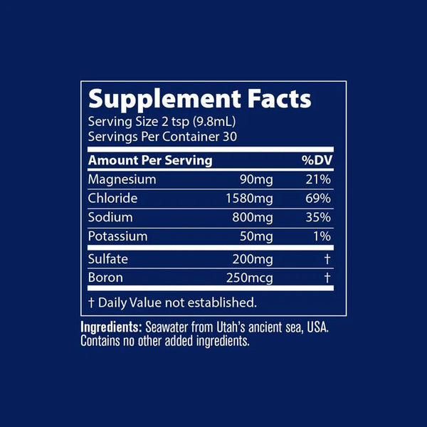 Utah Sea Minerals - 296 ml.