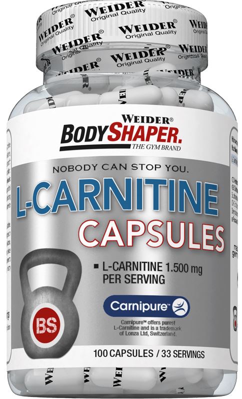 L-Carnitine Capsules — 100 cápsulas · 100 cápsulas