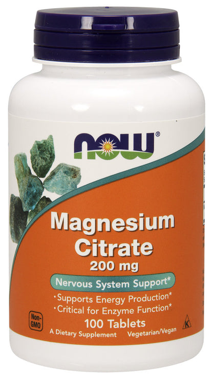 Citrate de magnésium, 200 mg - 100 comprimés