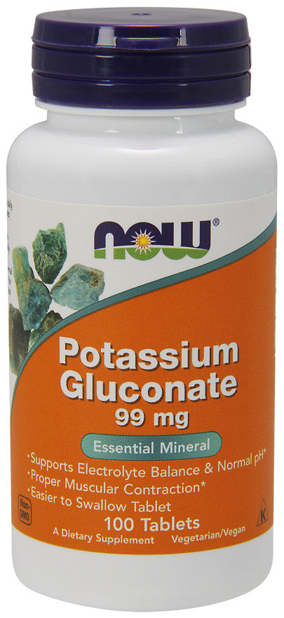 Gluconate de potassium, 99 mg - 100 comprimés