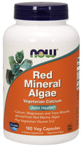 Red Mineral Algae — 180 cápsulas vegetales