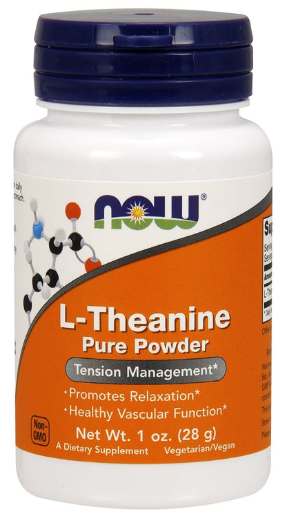 L-Theanine, Pure Powder — 28g