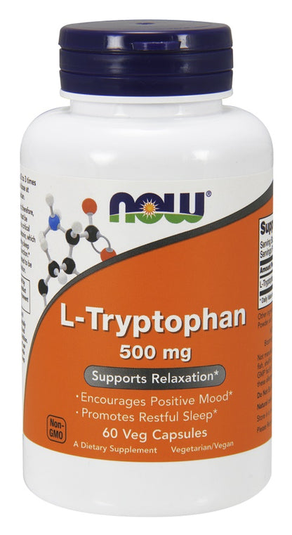 L-Tryptophane, 500 mg - 60 gélules végétales