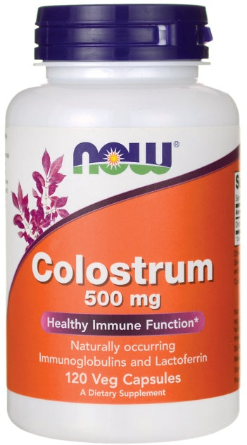 Colostrum, 500mg — 120 cápsulas vegetales