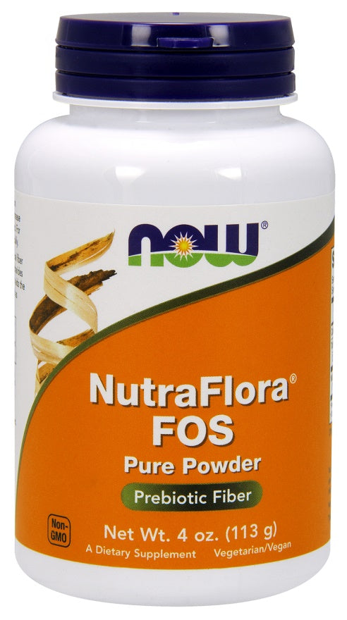 NutraFlora FOS, Pure Powder — 113g