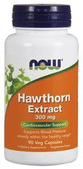 Hawthorn Extract, 300mg — 90 cápsulas vegetales