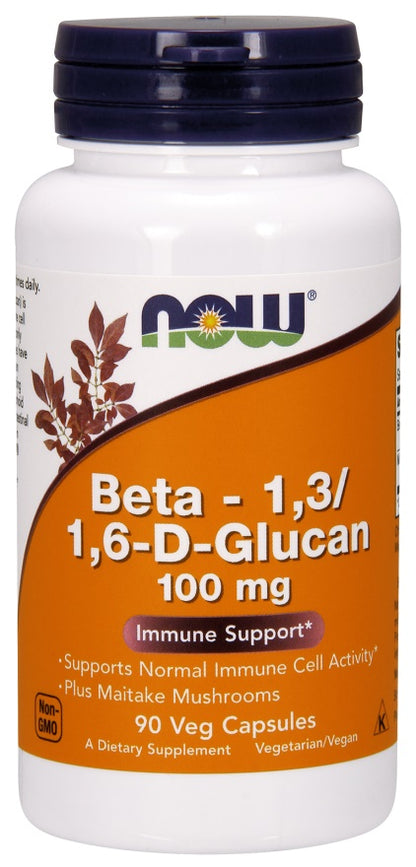 Bêta-1,3/1,6-D-glucane, 100 mg - 90 gélules végétales