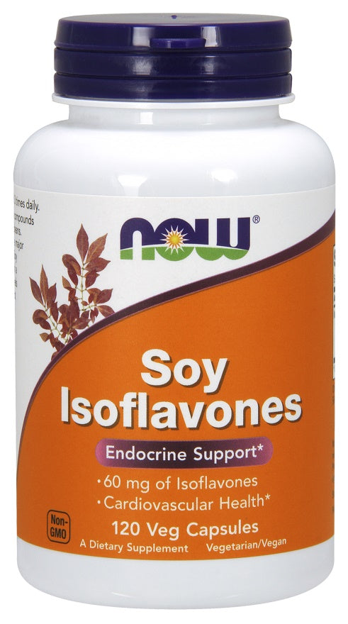 Soy Isoflavones — 120 cápsulas vegetales