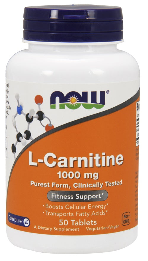 L-Carnitine, 1000mg — 50 comprimidos