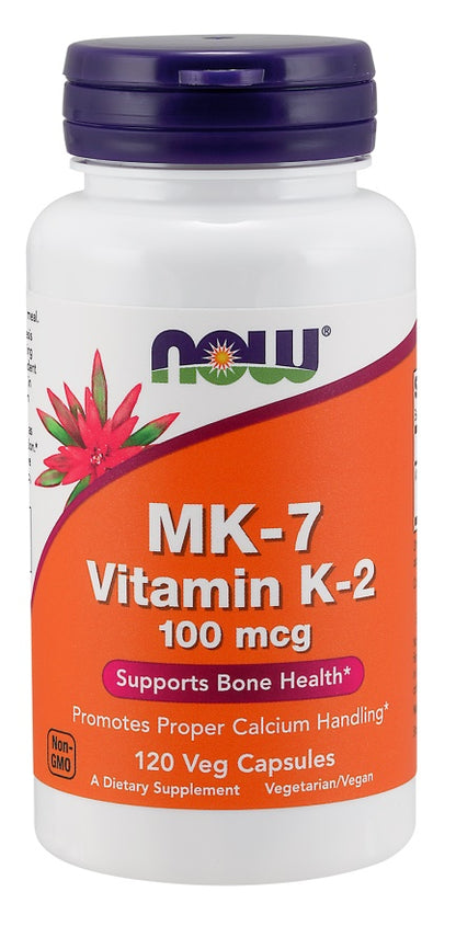 Vitamine K-2 MK-7, 100 mcg - 120 gélules végétales