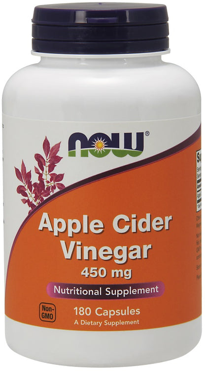 Vinaigre de cidre de pomme, 450 mg - 180 gélules végétales
