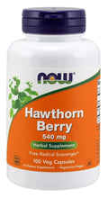 Hawthorn Berry, 540mg — 100 cápsulas vegetales
