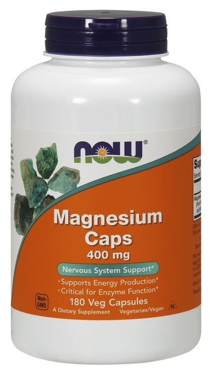 Magnésium, 400 mg - 180 gélules végétales