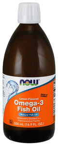 Omega-3 Fish Oil Liquid - 500 ml.
