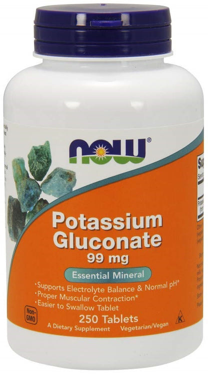 Gluconate de potassium, 99 mg - 250 comprimés