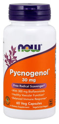 Pycnogenol, 30mg — 60 cápsulas vegetales
