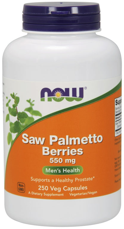 Saw Palmetto Berries, 550mg