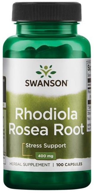 Rhodiola Rosea Root, 400mg — 100 cápsulas