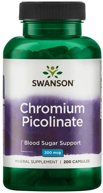 Picolinate de chrome, 200 mcg - 200 gélules