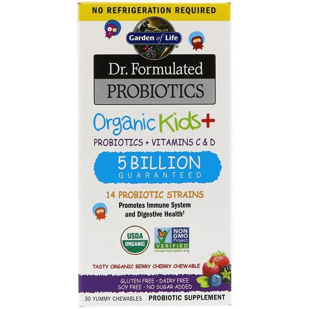 Dr. Formulated Probiotics Kids+ - 30 chewables