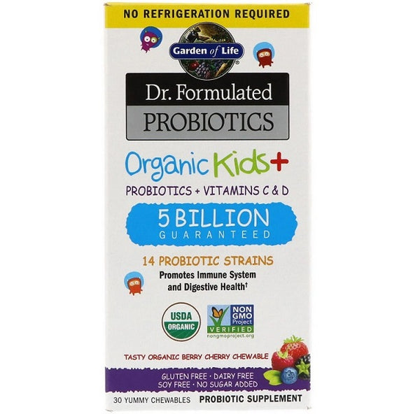 Dr. Formulated Probiotics Kids+ - 30 chewables