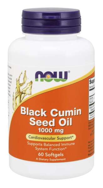 Black Cumin Seed Oil — 60 cápsulas blandas