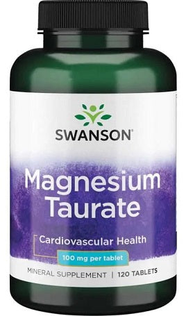 Taurate de magnésium, 100 mg - 120 comprimés
