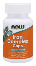 Iron Complex Caps — 100 cápsulas vegetales
