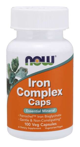 Iron Complex Caps — 100 cápsulas vegetales