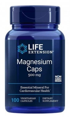 Gélules de magnésium, 500 mg - 100 gélules végétales