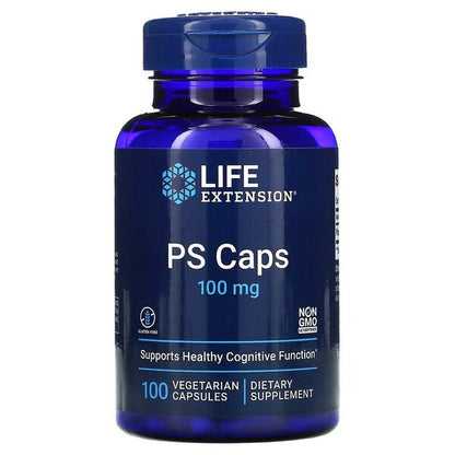 PS Caps, 100 mg - 100 gélules végétales