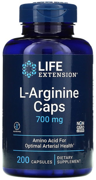 Gélules de L-Arginine, 700 mg - 200 gélules