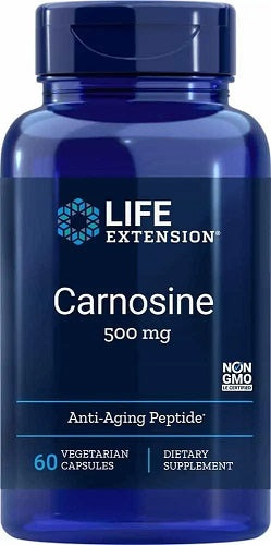 Carnosine, 500 mg - 60 gélules végétales