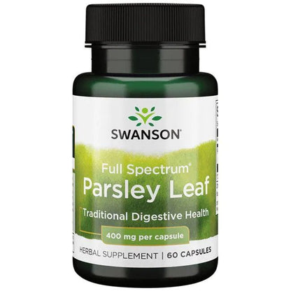 Full Spectrum Parsley Leaf, 400mg - 60 caps