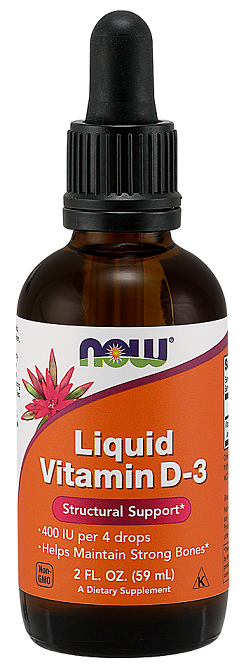Vitamin D-3 Liquid, 400 IU — 59 ml