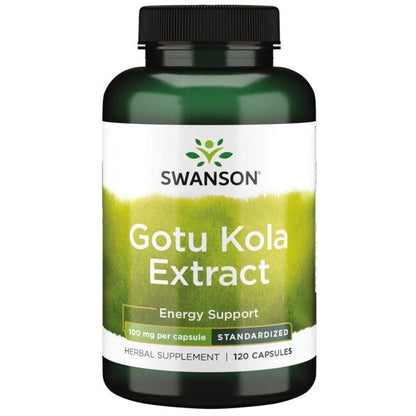 Extrait de Gotu Kola, 100 mg - 120 gélules