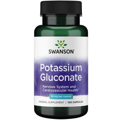 Gluconate de potassium, 99 mg - 100 gélules