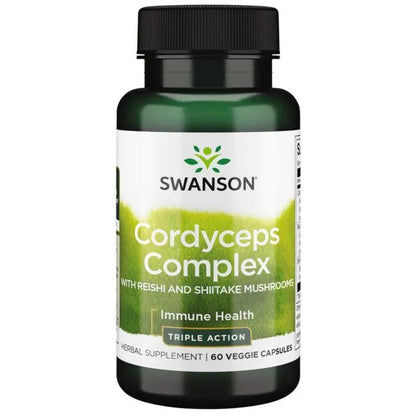 Cordyceps Complex with Reishi and Shiitake Mushrooms - 60 vcaps