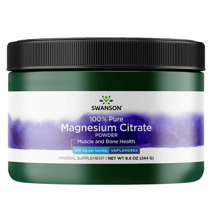 Citrate de magnésium, poudre 630 mg - 244 g