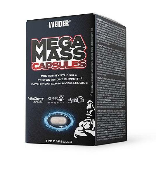 Mega Mass Capsules — 120 cápsulas · 120 cápsulas