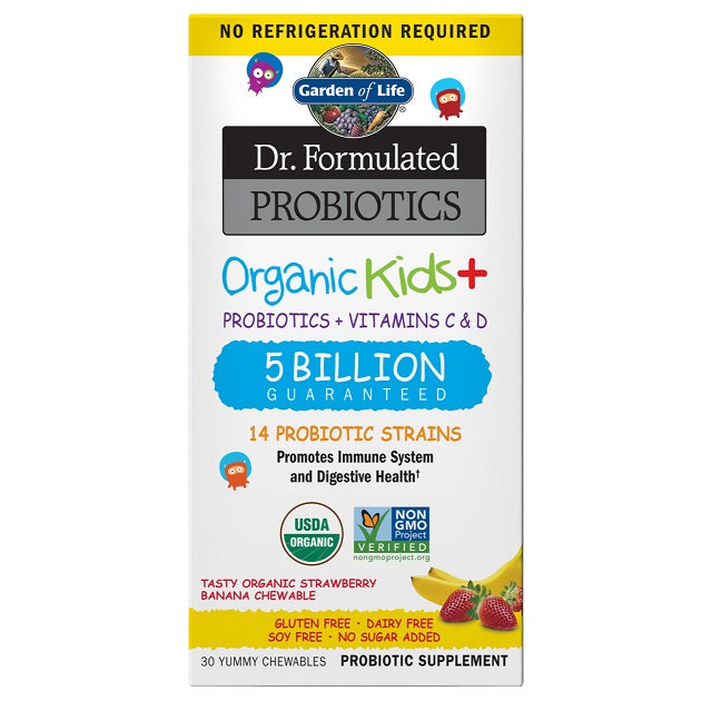 Dr. Formulated Probiotics Kids+ - 30 chewables