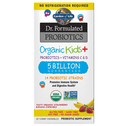 Dr. Formulated Probiotics Kids+ - 30 chewables
